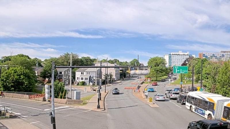 Mac Donald Bridge - Dartmouth bound