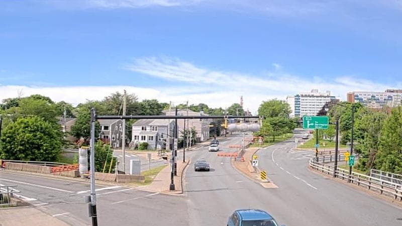 Mac Donald Bridge - Dartmouth bound