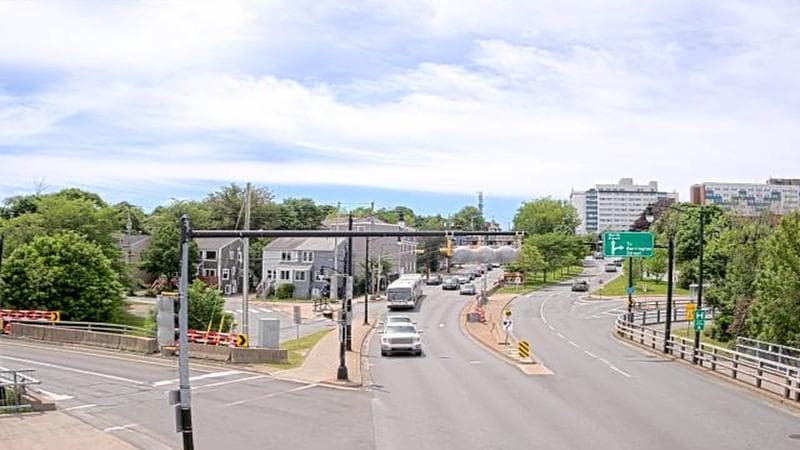 Mac Donald Bridge - Dartmouth bound