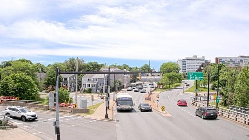 Mac Donald Bridge - Dartmouth bound