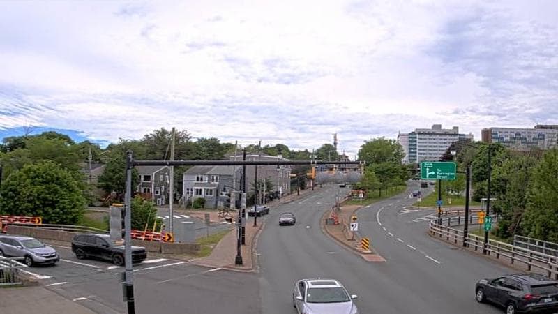 Mac Donald Bridge - Dartmouth bound