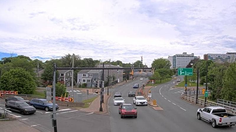 Mac Donald Bridge - Dartmouth bound