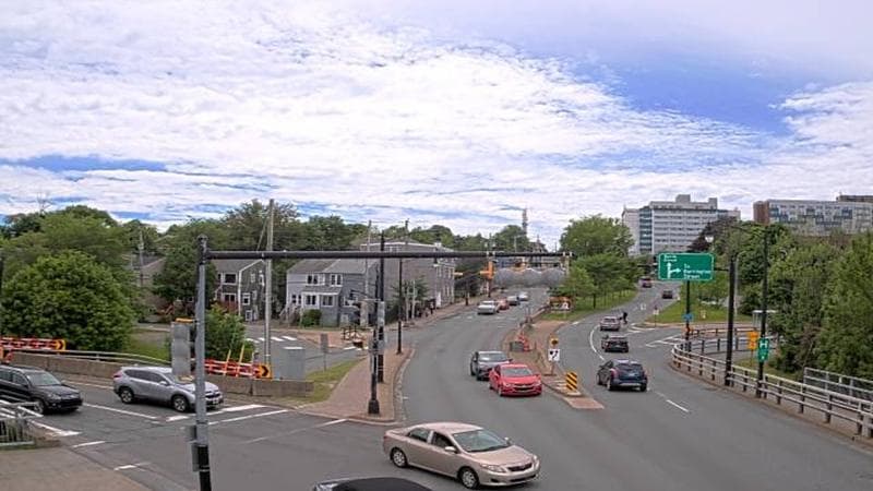 Mac Donald Bridge - Dartmouth bound