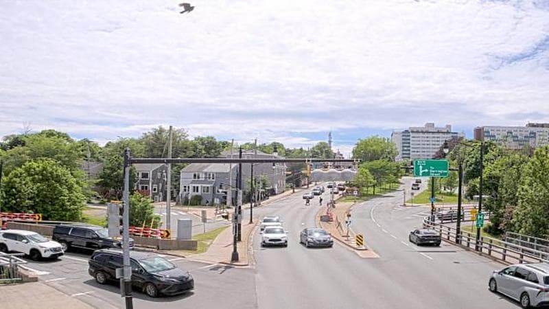 Mac Donald Bridge - Dartmouth bound