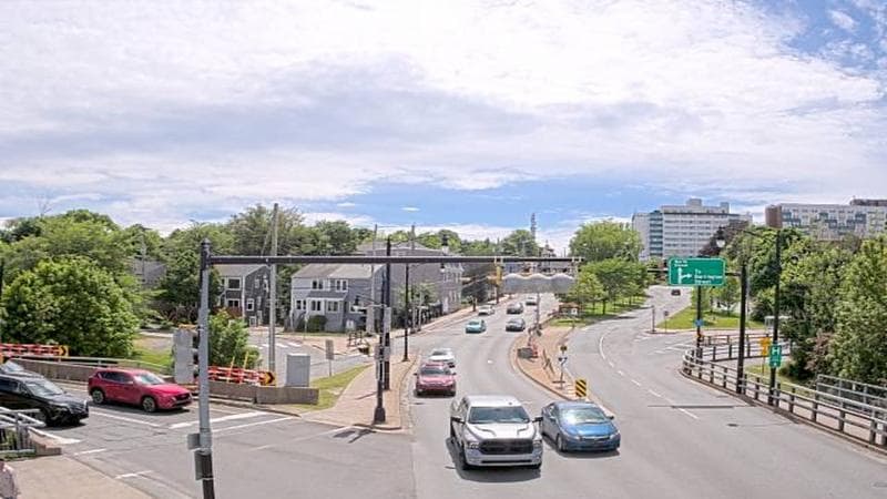 Mac Donald Bridge - Dartmouth bound