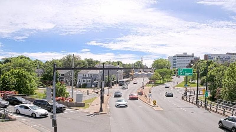 Mac Donald Bridge - Dartmouth bound