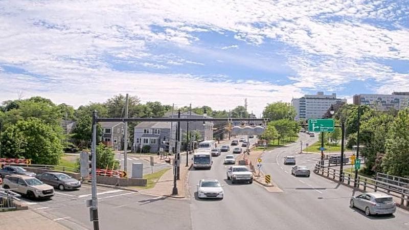 Mac Donald Bridge - Dartmouth bound