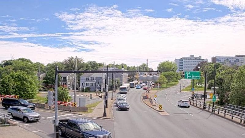 Mac Donald Bridge - Dartmouth bound