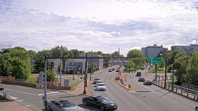 Mac Donald Bridge - Dartmouth bound