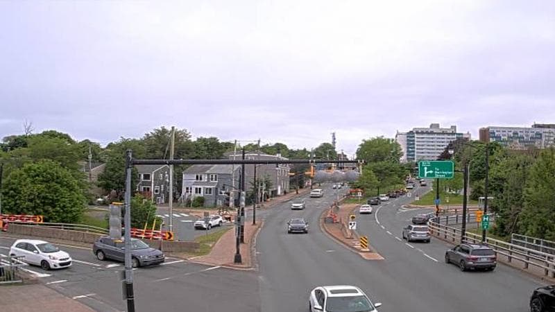 Mac Donald Bridge - Dartmouth bound