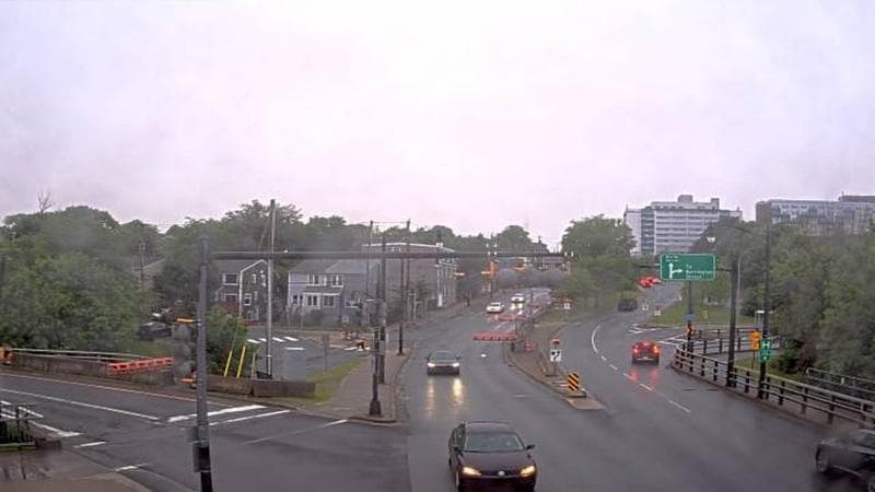 Mac Donald Bridge - Dartmouth bound