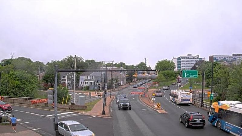 Mac Donald Bridge - Dartmouth bound