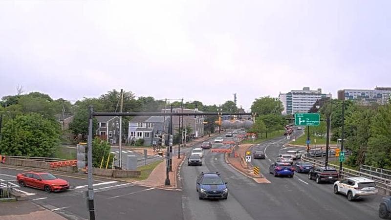 Mac Donald Bridge - Dartmouth bound