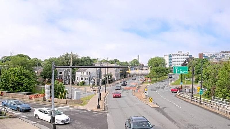 Mac Donald Bridge - Dartmouth bound