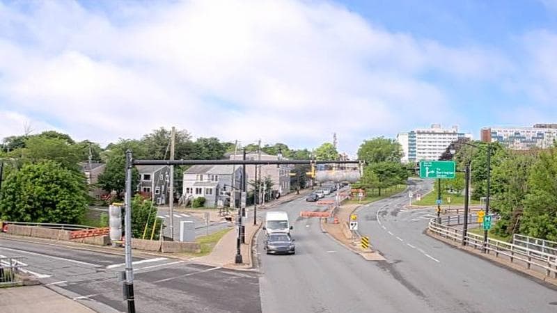 Mac Donald Bridge - Dartmouth bound