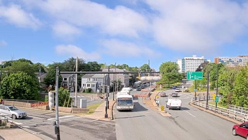 Mac Donald Bridge - Dartmouth bound