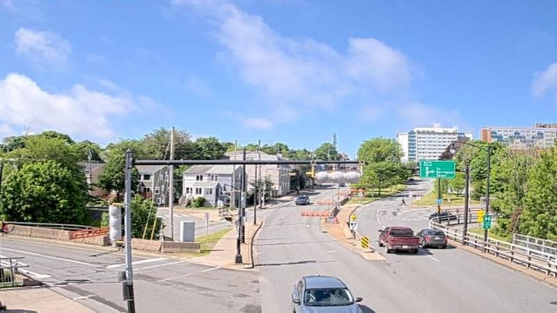 Mac Donald Bridge - Dartmouth bound