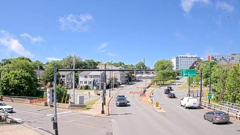 Mac Donald Bridge - Dartmouth bound