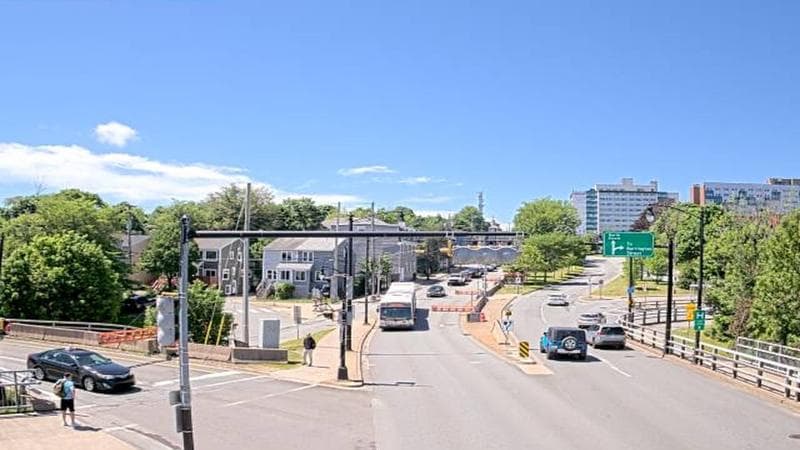 Mac Donald Bridge - Dartmouth bound