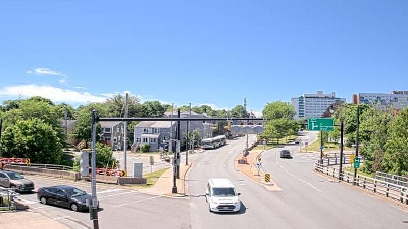 Mac Donald Bridge - Dartmouth bound