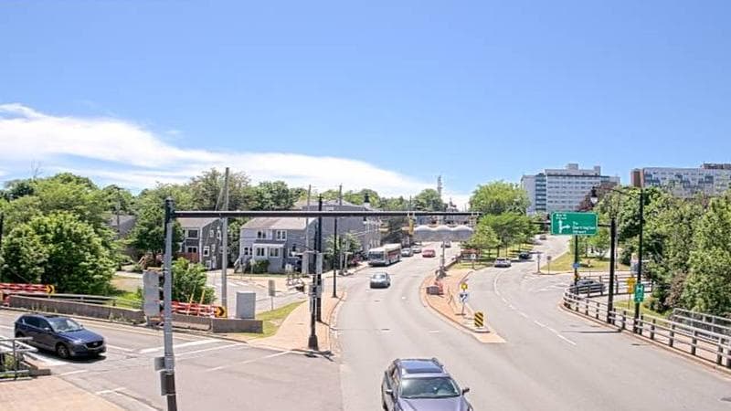 Mac Donald Bridge - Dartmouth bound