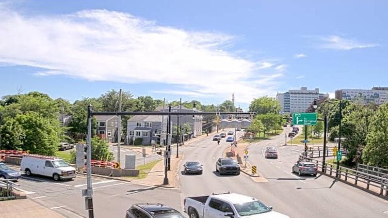 Mac Donald Bridge - Dartmouth bound