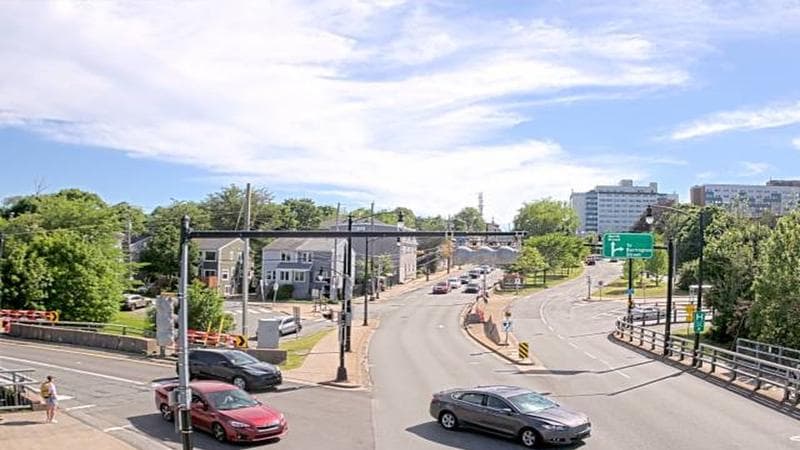 Mac Donald Bridge - Dartmouth bound