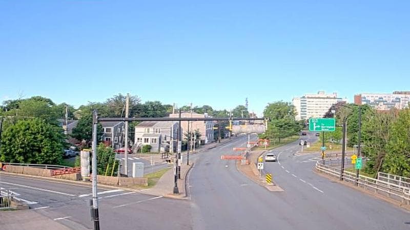 Mac Donald Bridge - Dartmouth bound