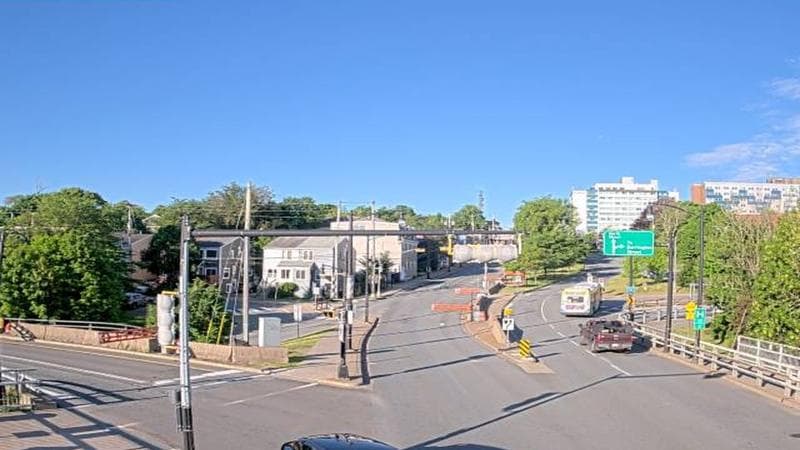 Mac Donald Bridge - Dartmouth bound