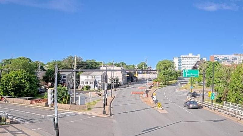 Mac Donald Bridge - Dartmouth bound
