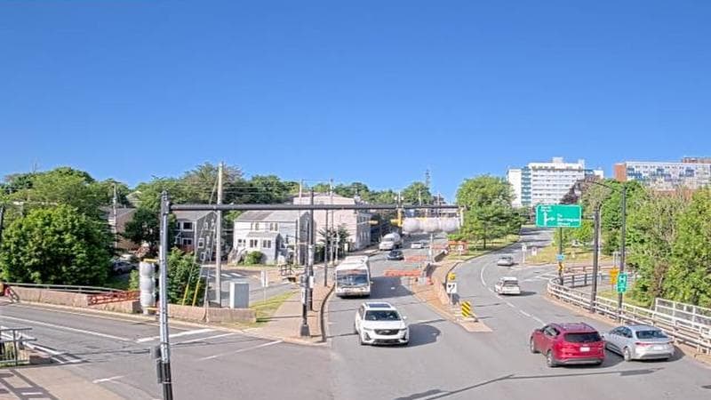 Mac Donald Bridge - Dartmouth bound