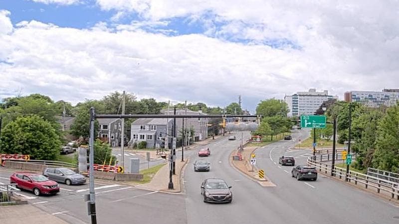 Mac Donald Bridge - Dartmouth bound