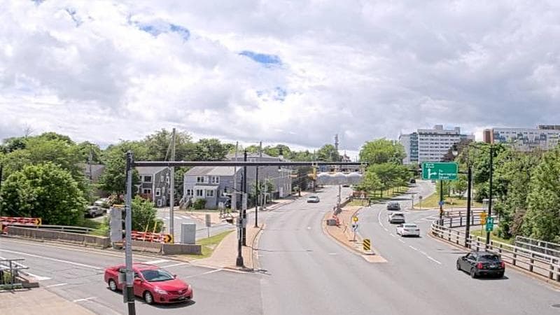 Mac Donald Bridge - Dartmouth bound