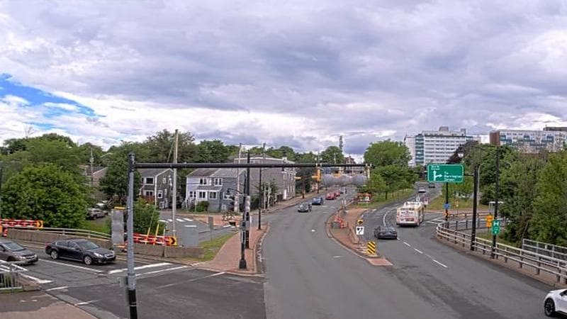 Mac Donald Bridge - Dartmouth bound