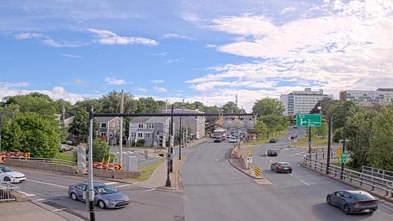 Mac Donald Bridge - Dartmouth bound