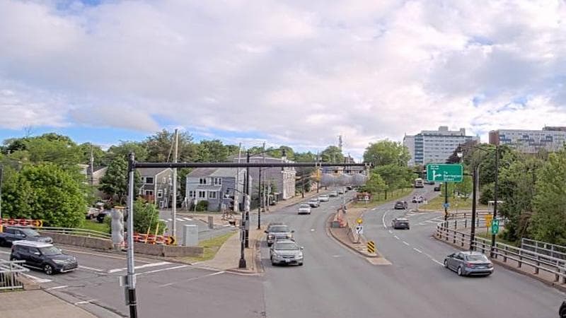 Mac Donald Bridge - Dartmouth bound
