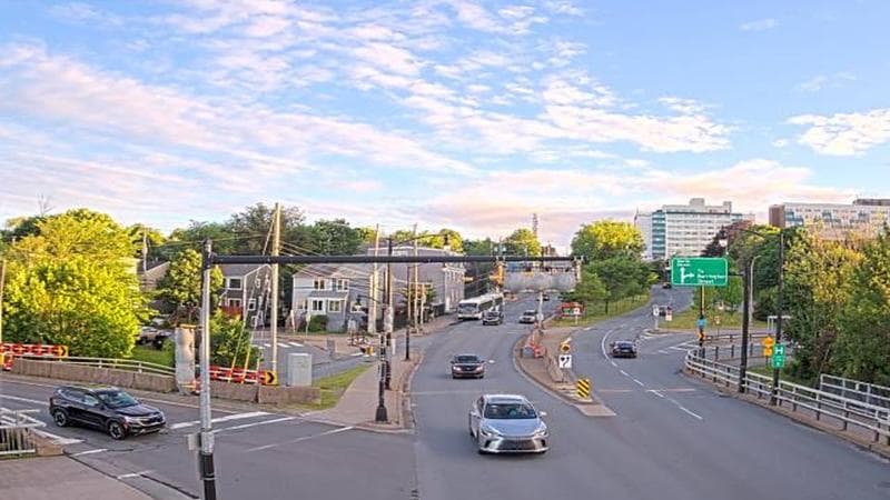 Mac Donald Bridge - Dartmouth bound