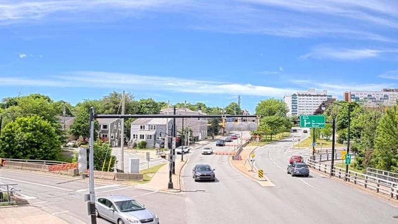 Mac Donald Bridge - Dartmouth bound