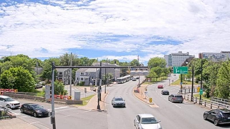 Mac Donald Bridge - Dartmouth bound
