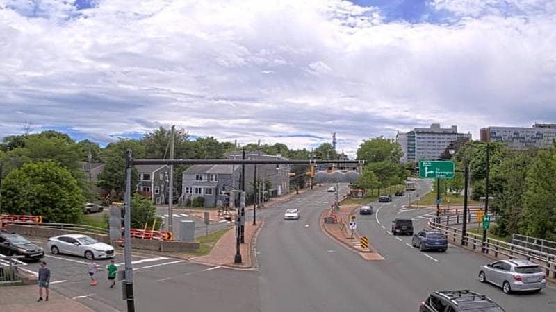 Mac Donald Bridge - Dartmouth bound