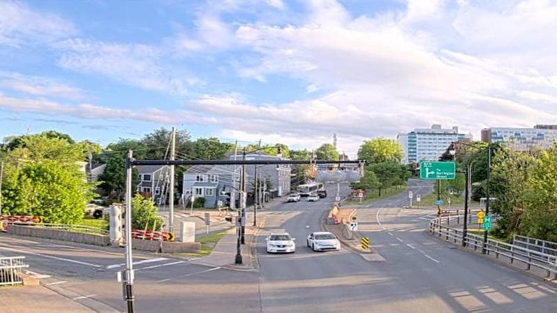 Mac Donald Bridge - Dartmouth bound