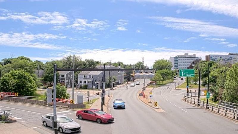 Mac Donald Bridge - Dartmouth bound