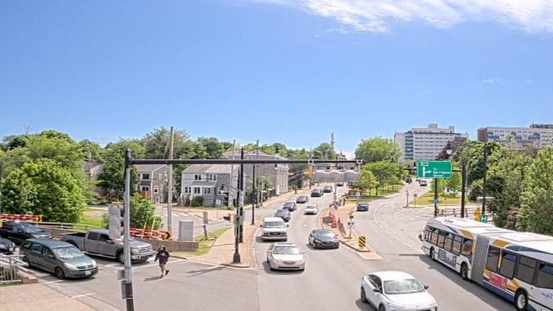Mac Donald Bridge - Dartmouth bound