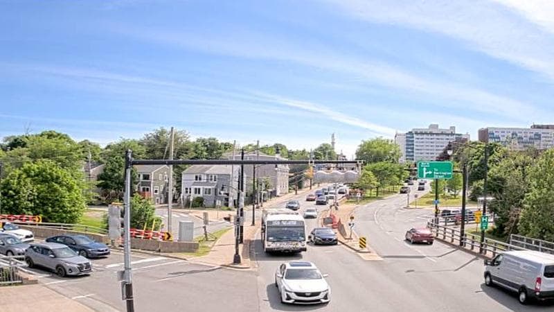 Mac Donald Bridge - Dartmouth bound