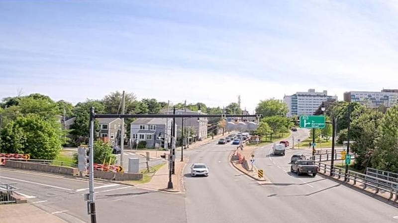 Mac Donald Bridge - Dartmouth bound