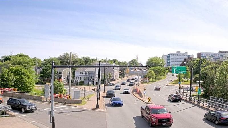 Mac Donald Bridge - Dartmouth bound