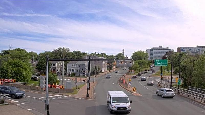 Mac Donald Bridge - Dartmouth bound
