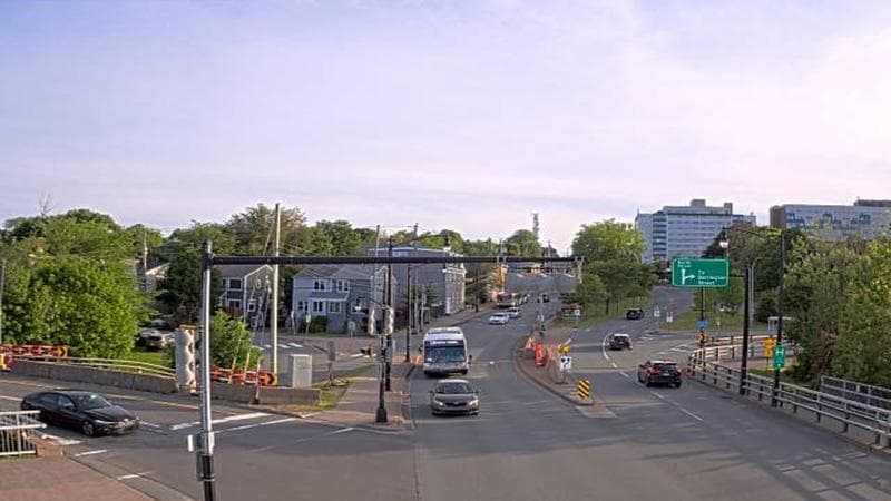 Mac Donald Bridge - Dartmouth bound