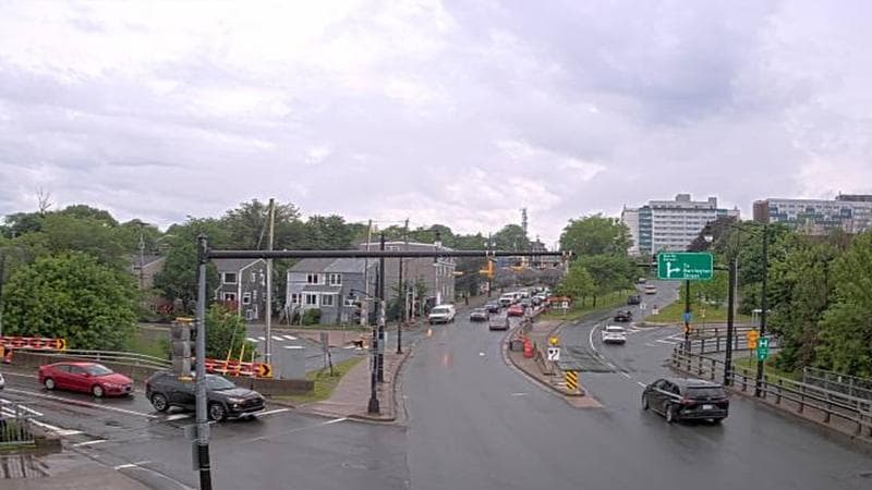 Mac Donald Bridge - Dartmouth bound