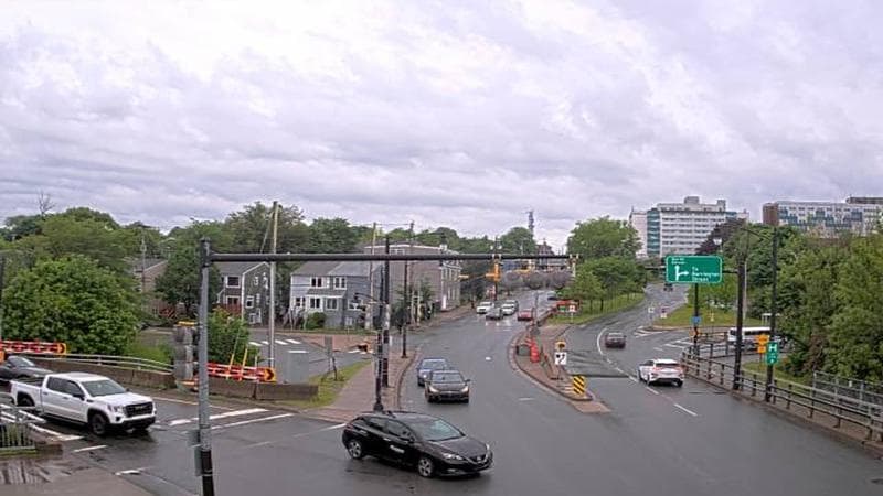 Mac Donald Bridge - Dartmouth bound